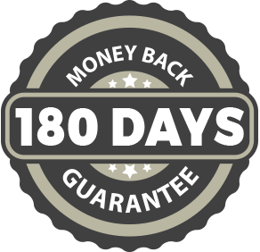 180-Day-Money Back Guarantee